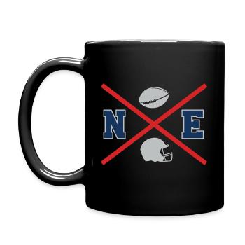 Croix de la Nouvelle-Angleterre - Mug uni - noir - Gauche