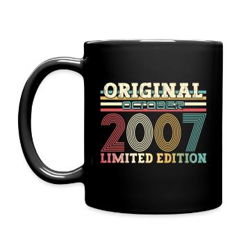 18e anniversaire Original Octobre 2007 Volume 07 - Mug uni - noir - Gauche