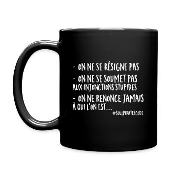 Soul Pirates - Le code pirate - Mug uni - noir - Gauche