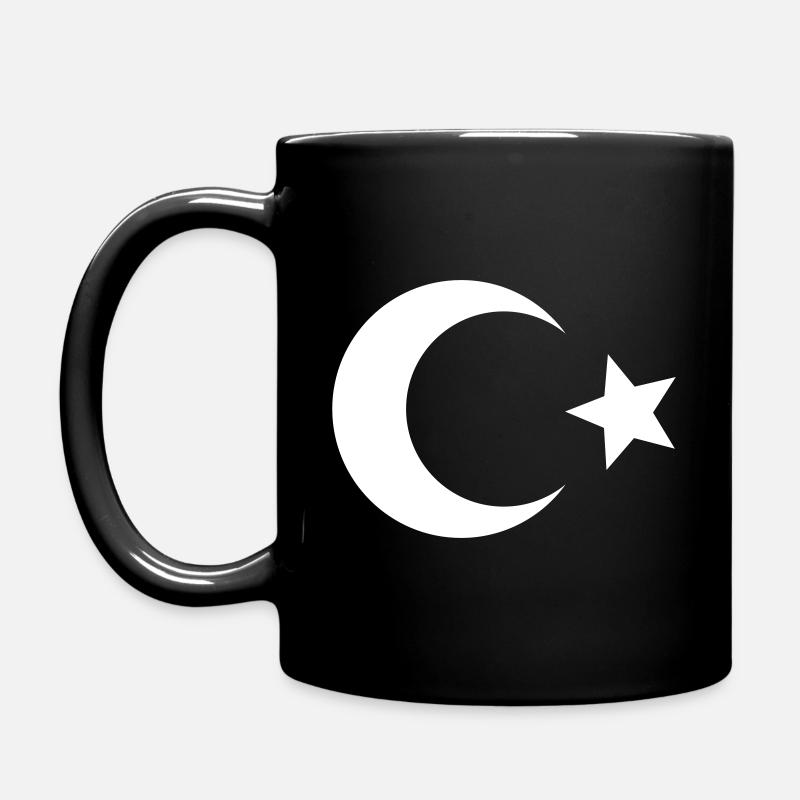 Türkei - Turkey - Tasse einfarbig - Schwarz