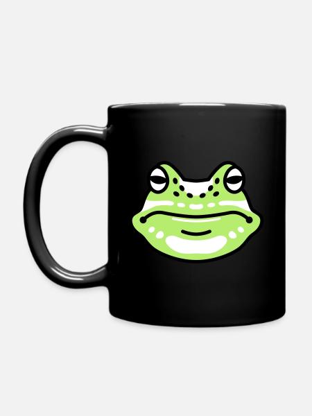 Grenouille des amis de la forêt - Mug uni - noir