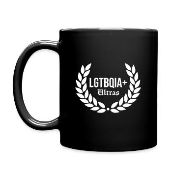 LGTBQIA+ Ultras - Tasse einfarbig - Schwarz - Links
