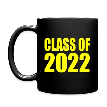 Class of 2022 - Tasse einfarbig - Schwarz - Links