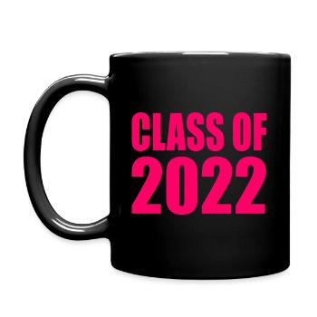 Class of 2022 - Full Colour Mug - black - Left