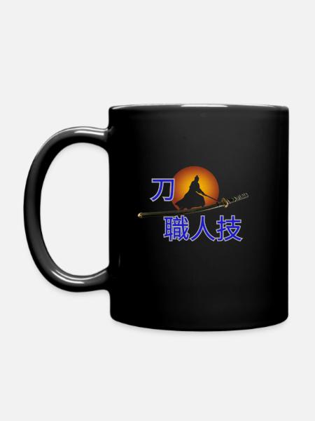 Katana 4 - Tasse einfarbig - Schwarz