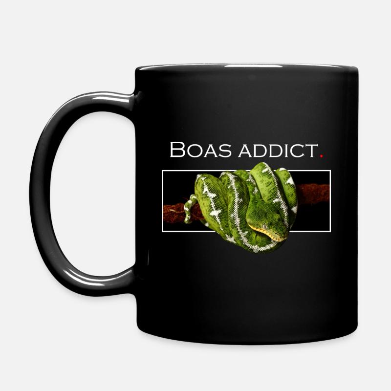 Boas süchtig - Tasse einfarbig - Schwarz