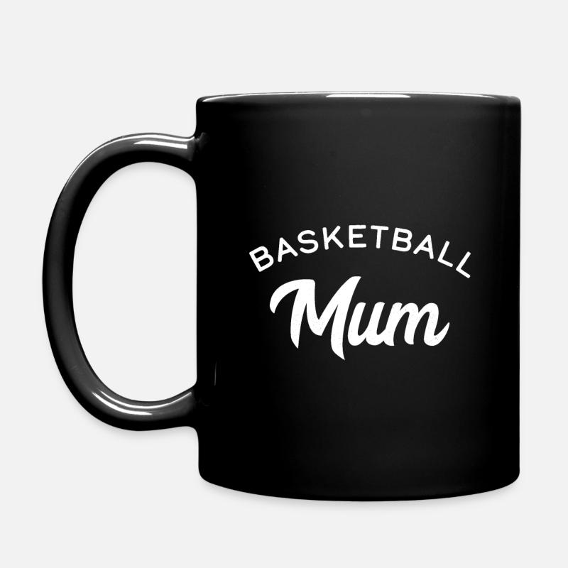 Basketball Mum - Full Colour Mug - black