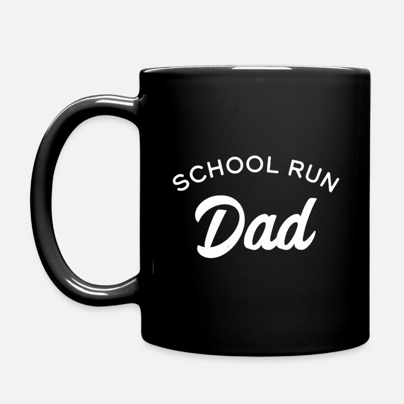 Schulleitung Papa - Tasse einfarbig - Schwarz