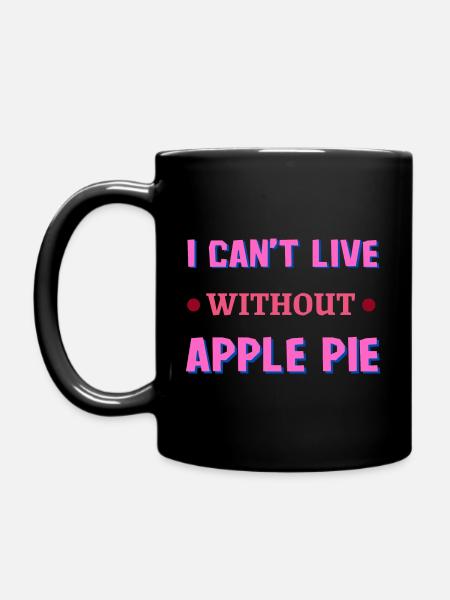 Ofenkuchen - Tasse einfarbig - Schwarz