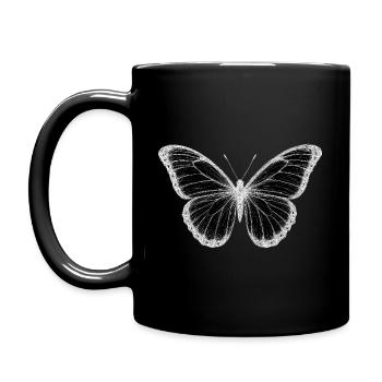 After Life - Butterfly - Full Colour Mug - black - Left