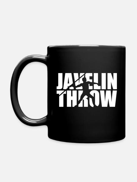 Javelin throw - Mug uni - noir