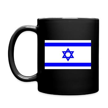 Israel - Full Colour Mug - black - Left