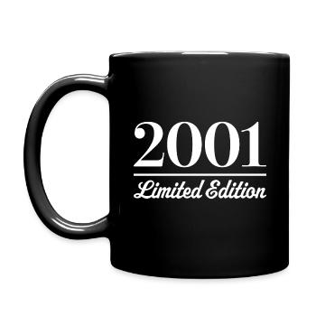 2001 Limited Edition - Full Colour Mug - black - Left