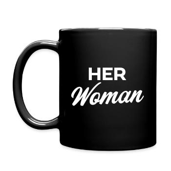 Her Woman - Full Colour Mug - black - Left