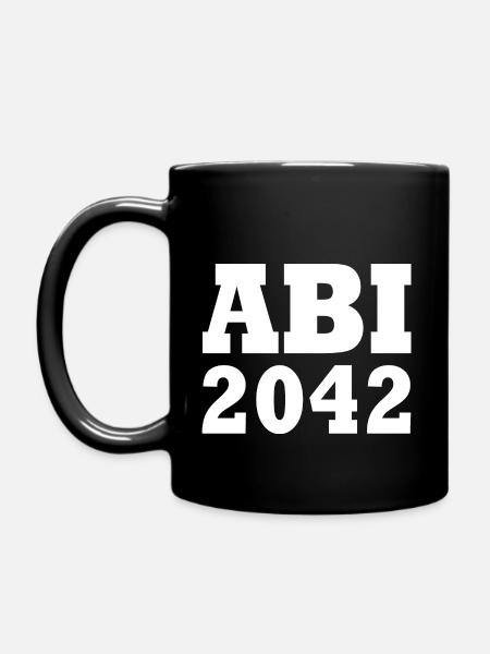Abi 2042 - Tasse einfarbig - Schwarz