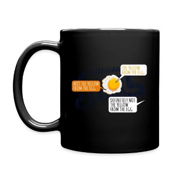 The Yellow from the egg - Not 5000 - DIGITAL - Tasse einfarbig - Schwarz - Links