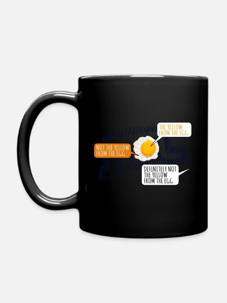 The Yellow from the egg - Not 5000 - DIGITAL - Tasse einfarbig - Schwarz
