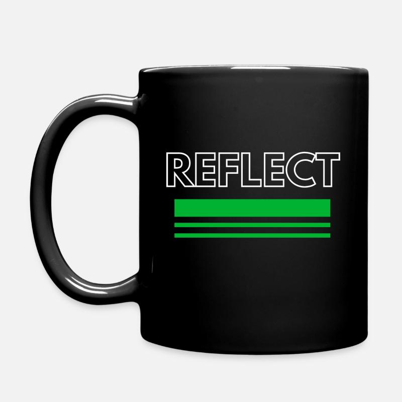 Reflect - Tasse einfarbig - Schwarz