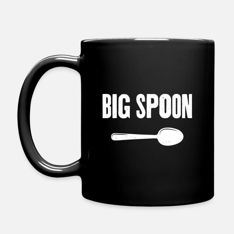 Big Spoon - Full Colour Mug - black
