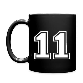 11 - Full Colour Mug - black - Left