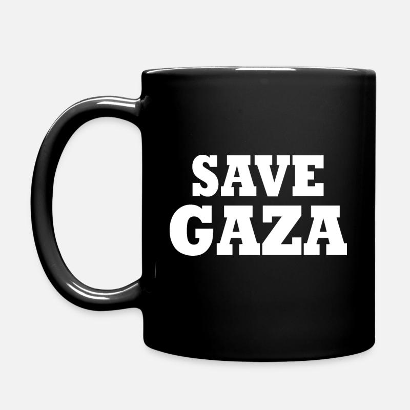 Save gaza - Mug uni - noir