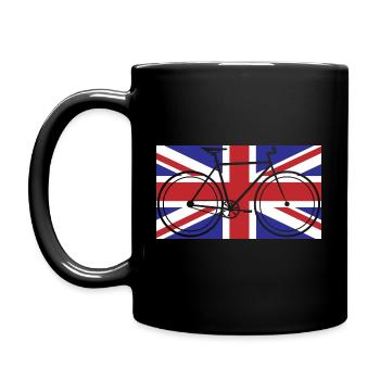 Vélo Fixie Cycling UK - Mug uni - noir - Gauche