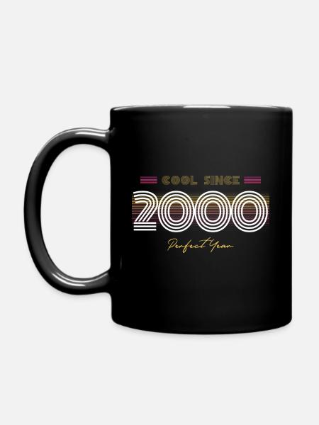 Anniversaire Cool depuis 2000 - Mug uni - noir
