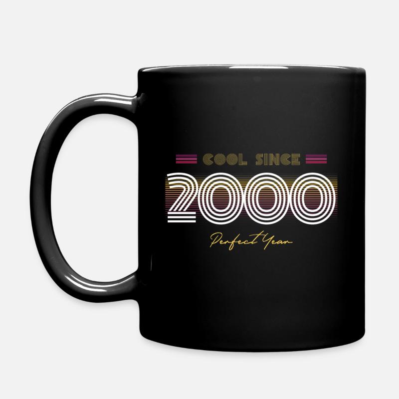 Anniversaire Cool depuis 2000 - Mug uni - noir