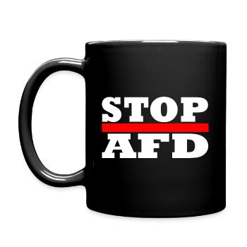 Stop Afd - Mug uni - noir - Gauche