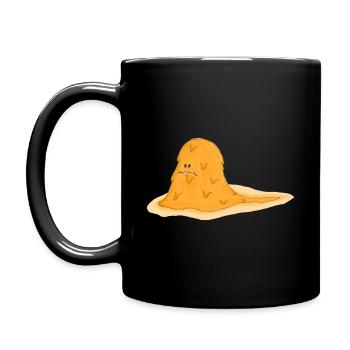 Schleim - Tasse einfarbig - Schwarz - Links