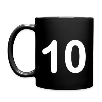 10 - Full Colour Mug - black - Left