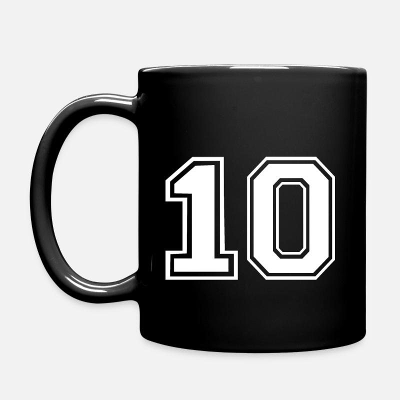 10 - Tasse einfarbig - Schwarz