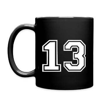 13 - Full Colour Mug - black - Left