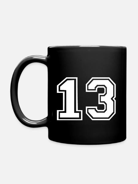 13 - Tasse einfarbig - Schwarz