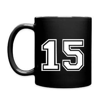 15 - Mug uni - noir - Gauche