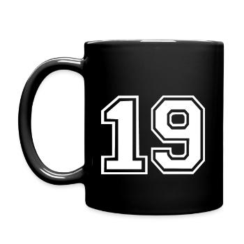 19 - Mug uni - noir - Gauche