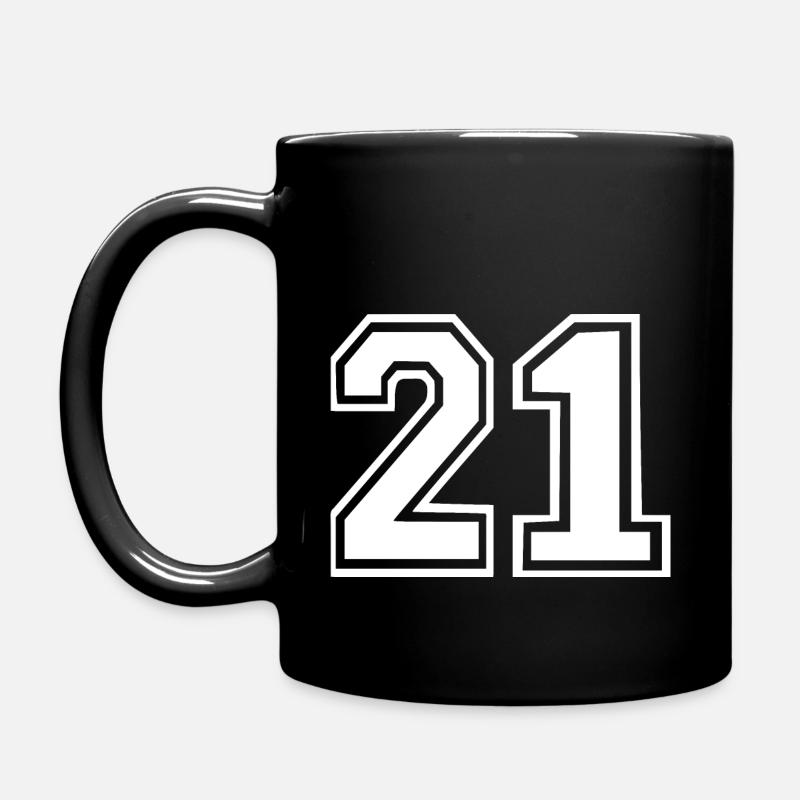 21 - Full Colour Mug - black
