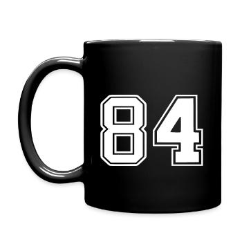 84 - Tasse einfarbig - Schwarz - Links