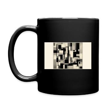 Chromatic Infinity: A Futuristic Exploration of - Full Colour Mug - black - Left