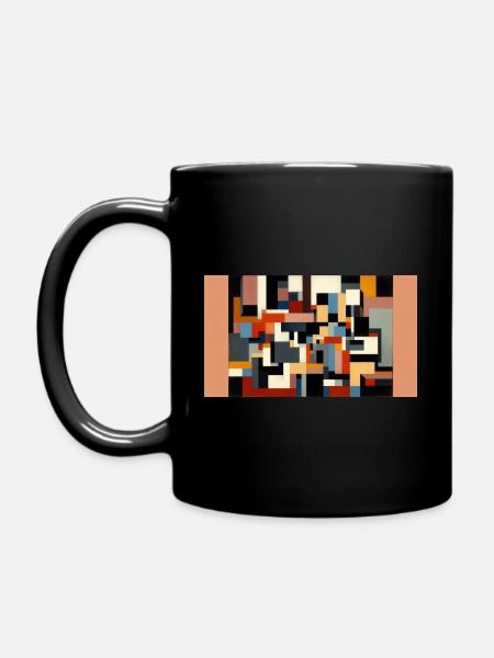 Transcender les frontières : un voyage dans le - Mug uni - noir