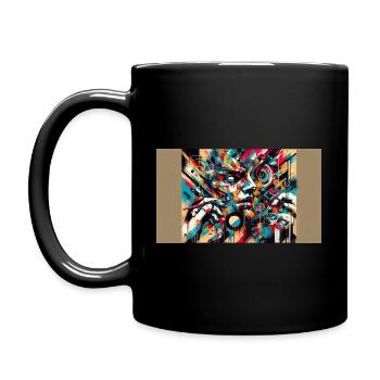 Melodies - Full Colour Mug - black - Left
