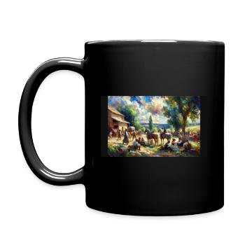 « Répliques d’une révolution » - Mug uni - noir - Gauche