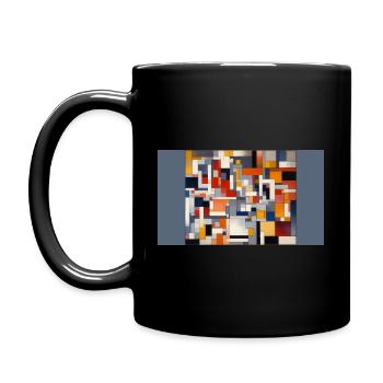 Mystic Dimensions: Exploring the Essence of - Full Colour Mug - black - Left