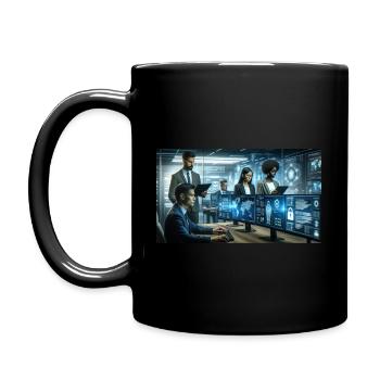 L’évolution des professionnels de l’informatique : permettre à la - Mug uni - noir - Gauche