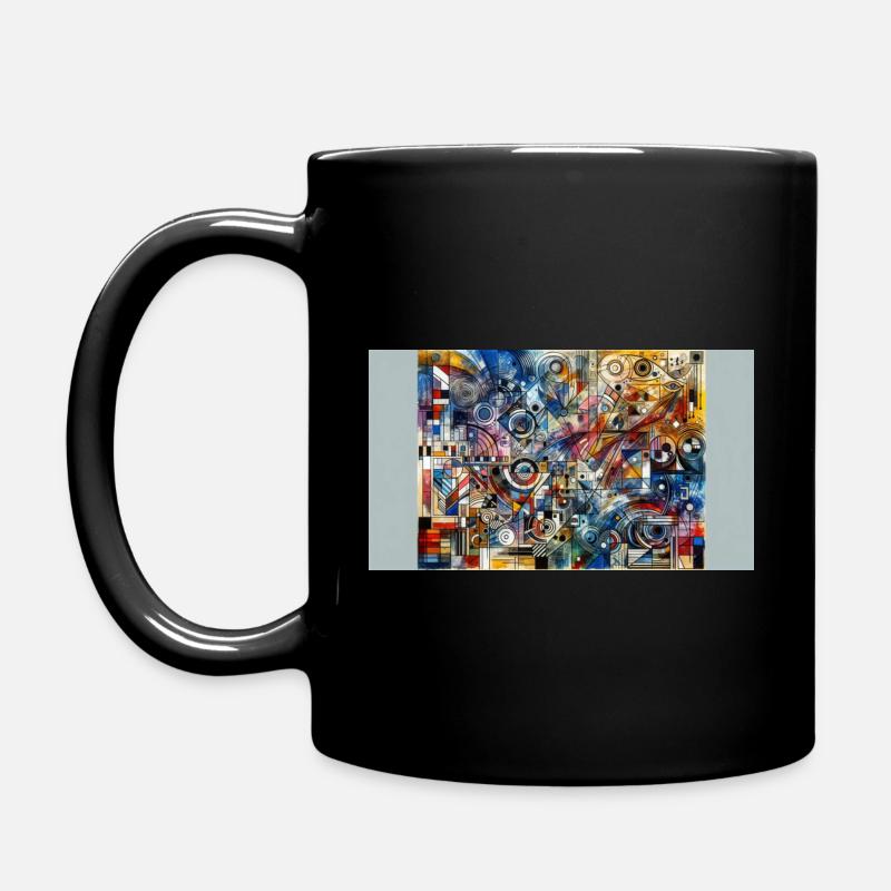Sans titre : Chaos radieux - Mug uni - noir