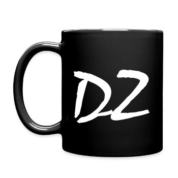 Dz - Tasse einfarbig - Schwarz - Links