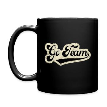 Go Team - Full Colour Mug - black - Left