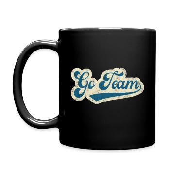 Go Team - Full Colour Mug - black - Left