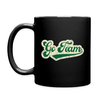 Go Team - Full Colour Mug - black - Left