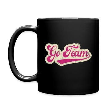 Go Team - Full Colour Mug - black - Left